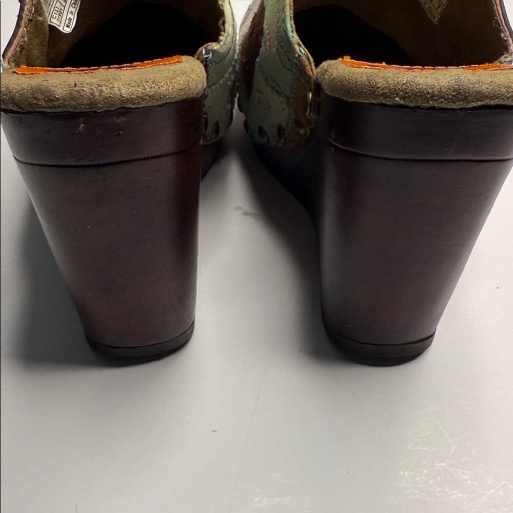 Rocket Dog Multicolor Patchwork Clogs - image 7